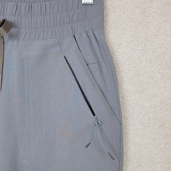 Figs Gray Charlotte 21 Pocket High Waist Slim Jogger Scrub Pants Sz XXS NEW - Picture 4 of 13